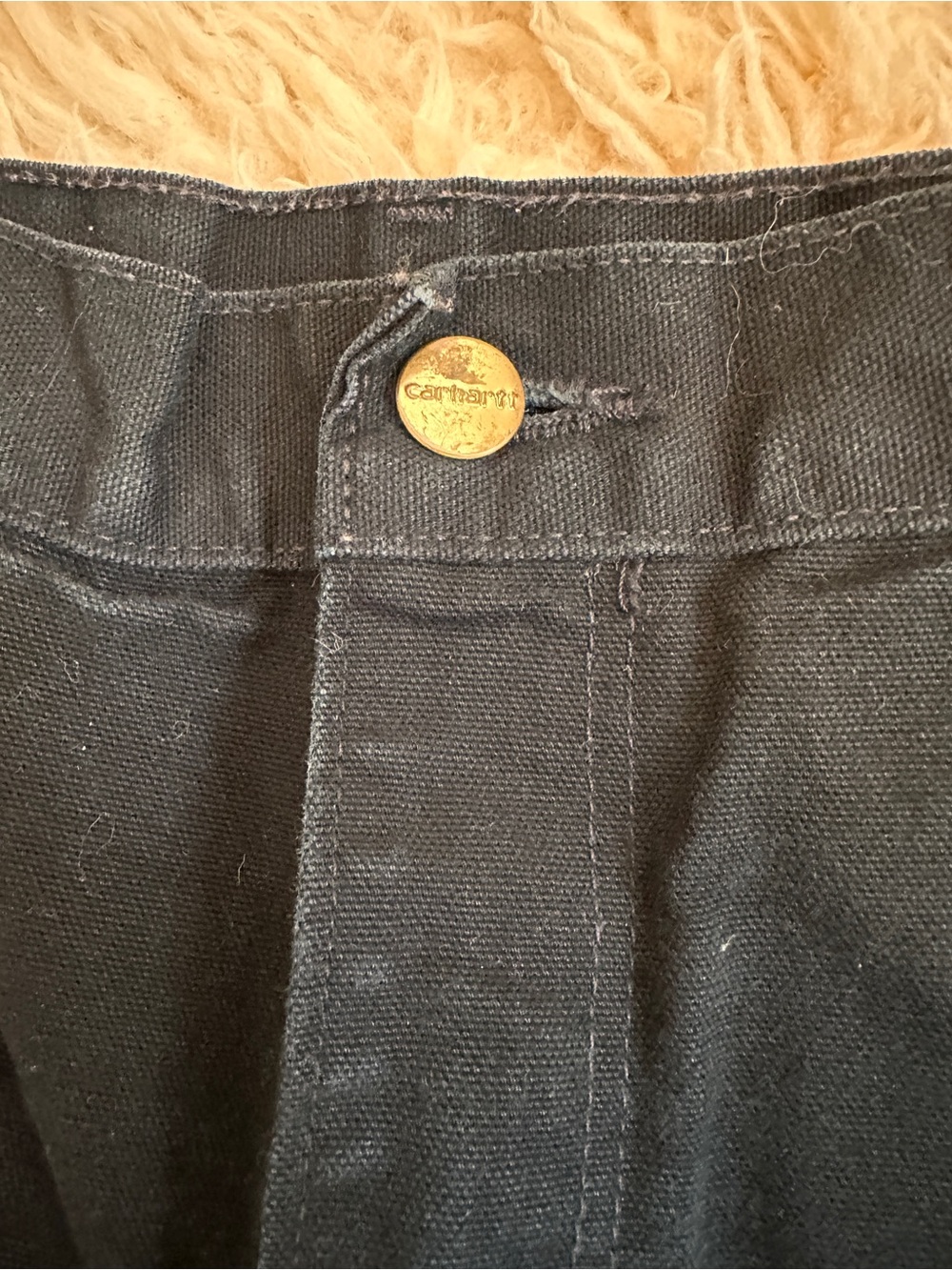 Carhartt double knee black helmets to hardhats vintage made in the USA pants - Picture 4 of 11